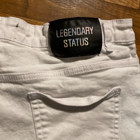 Legendary Status White Men's Jeans size 40 - Picture 5 of 5